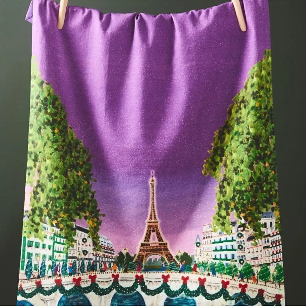 NWT ANTHROPOLOGIE Holiday in the City Towel Paris